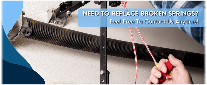 Broken Garage Door Spring Repair Placentia CA